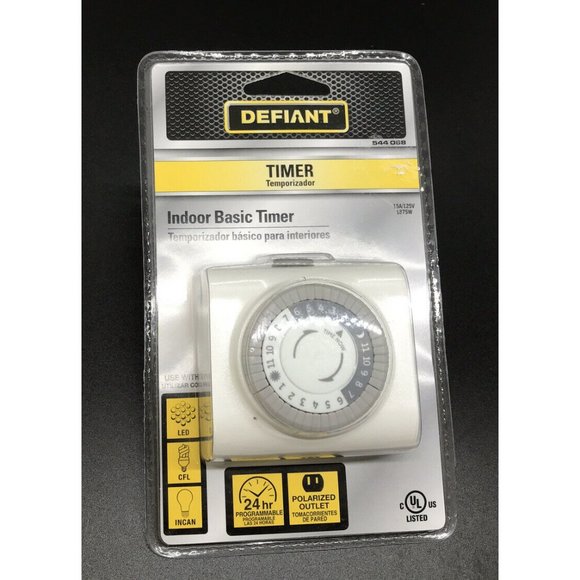 Defiant Indoor Basic Timer 544068 - Picture 1 of 3